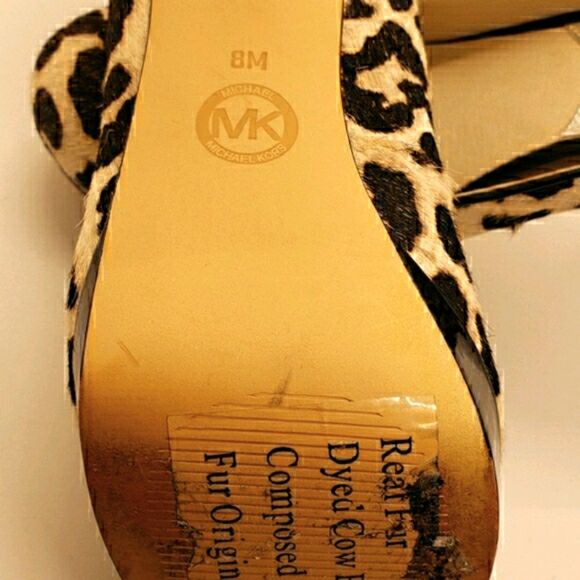 ❤EUC ~ Michael Kors Fur Pumps ~ Size 8❤ - Picture 4 of 4